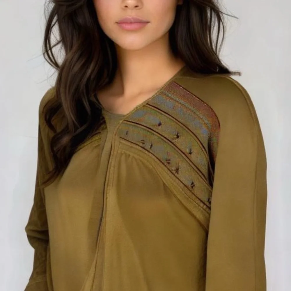 Double D Ranch Loraine beaded suede jacket. Absolutely beautiful condition. - Picture 6 of 14